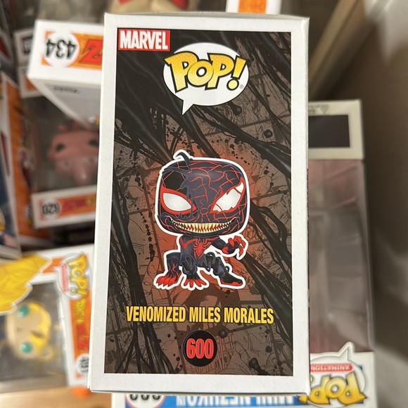 Spider-Man Maximum Venom: Venomized Miles Morales Funko Pop #600 - Picture 3 of 5